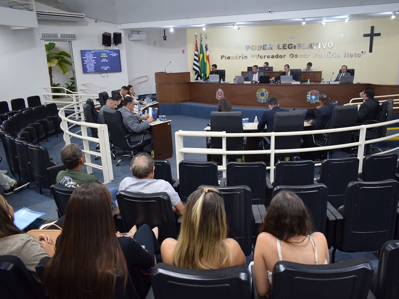 Câmara de Vereadores de Paraguaçu Paulista realiza 14ª Sessão da Legislatura na segunda-feira