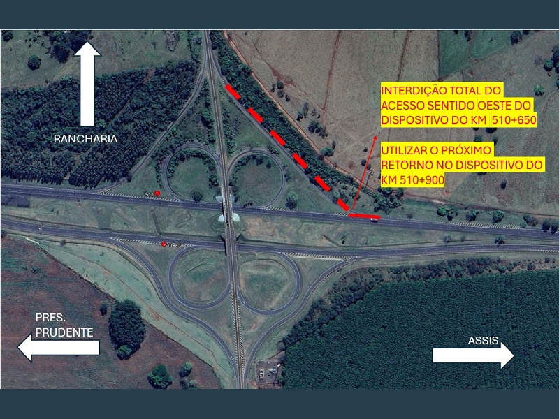 Alças da Raposo Tavares receberão melhorias em Rancharia e Prudente