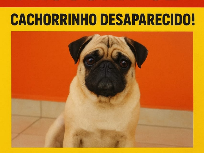 Família procura por cãozinho desaparecido em Paraguaçu