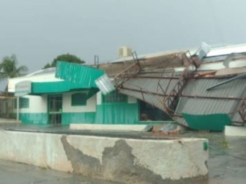 Temporal provoca destruição em Rancharia e assusta moradores
