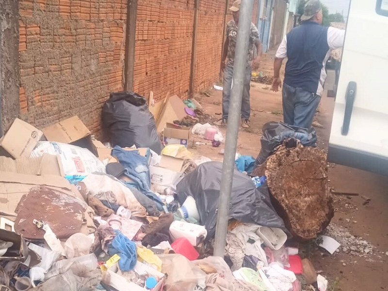 Paraguaçu enfrenta novos casos de descarte irregular, agora na Vila Nova