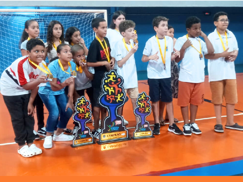 Escolas Cléia Caçapava e Grupão são as campeãs dos Jogos Escolares 2025 de Paraguaçu Paulista