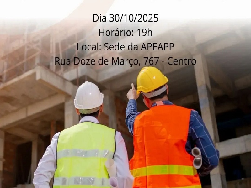 Prefeitura de Paraguaçu promove palestra sobre aprovação de projetos e novo Código de Obras