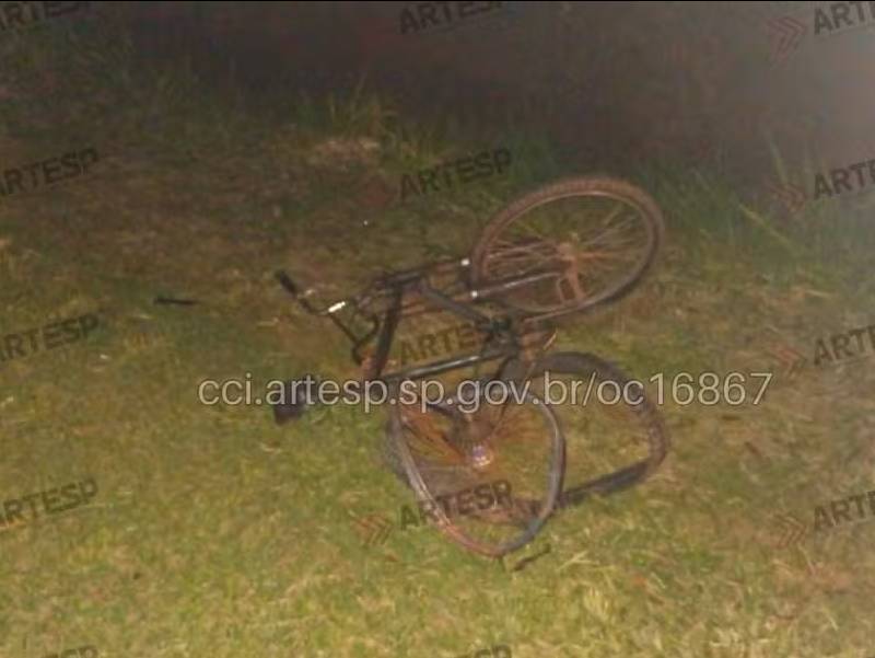 Ciclista de 42 anos morre após ser atingido por caminhão na SP-284 em Rancharia