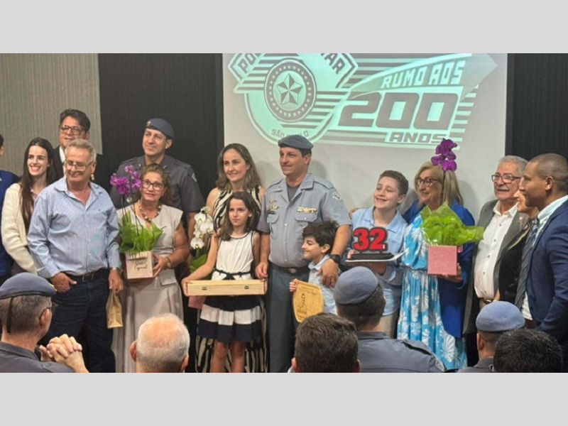 Tenente-Coronel Thomassian se despede do 32º BPM/I em Assis