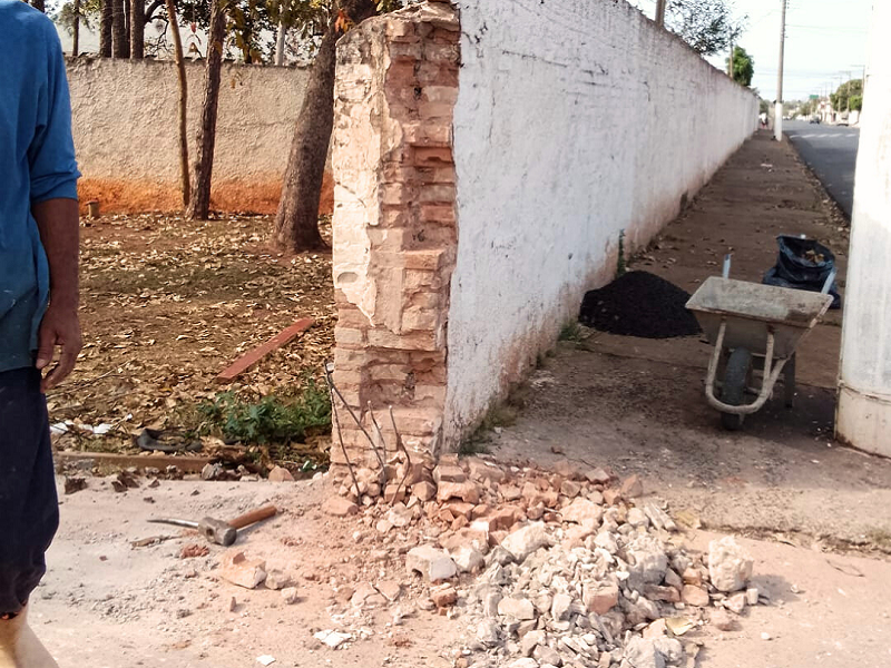 Estrutura do Estádio Municipal passa por reparos para reforço da segurança em Paraguaçu Paulista