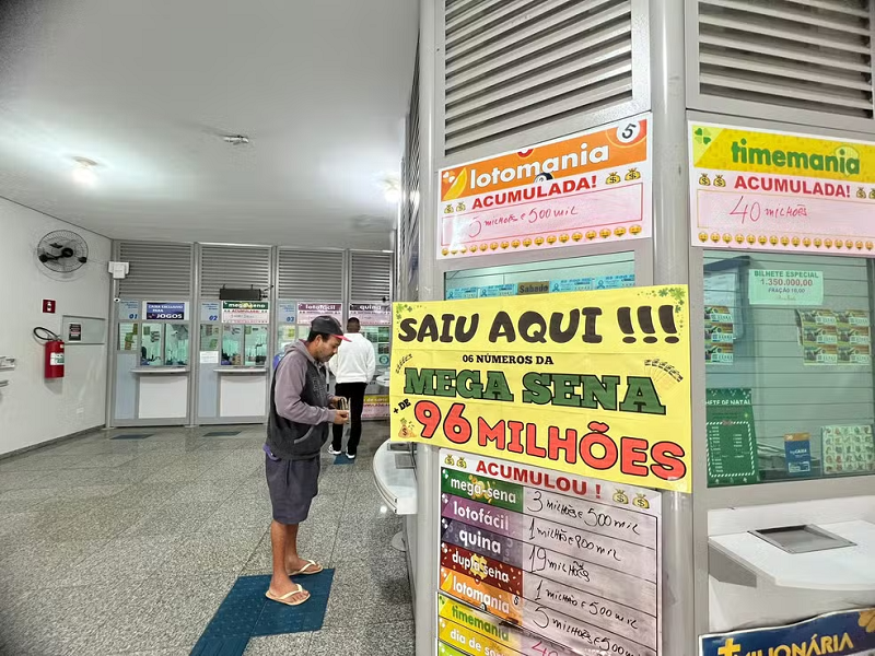 Uma única aposta realizada em Lotérica de Ourinhos leva 96 milhões de reais