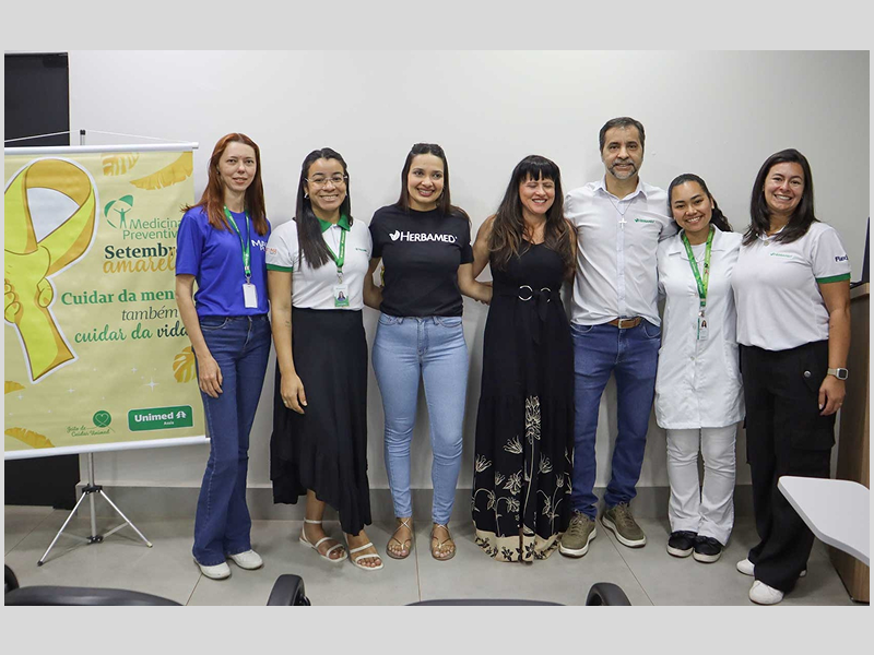 Unimed Assis leva campanha Setembro Amarelo para empresas parceiras da região