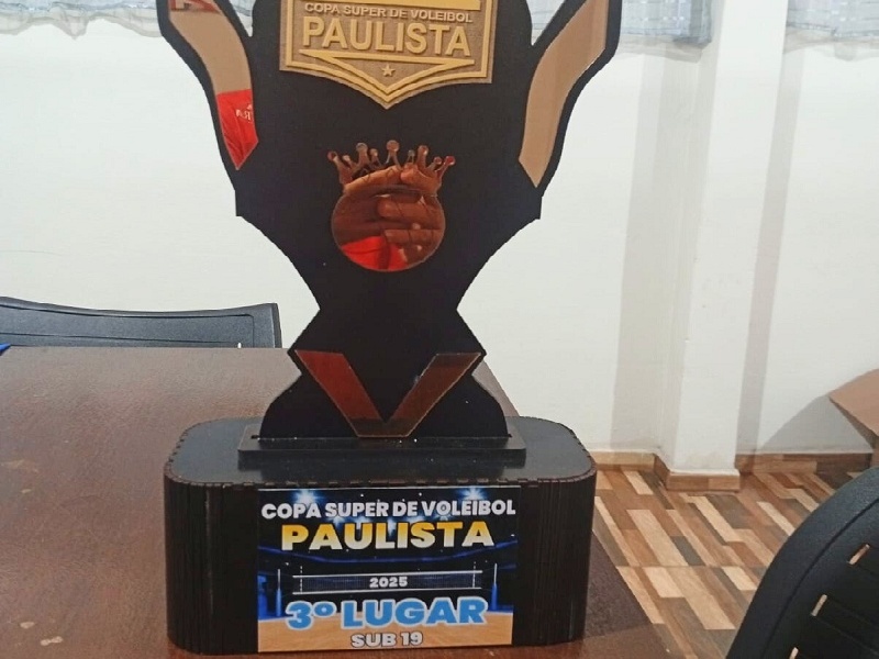 Equipe de vôlei de Paraguaçu Paulista garante 3º lugar na Copa Super de Voleibol Masculino
