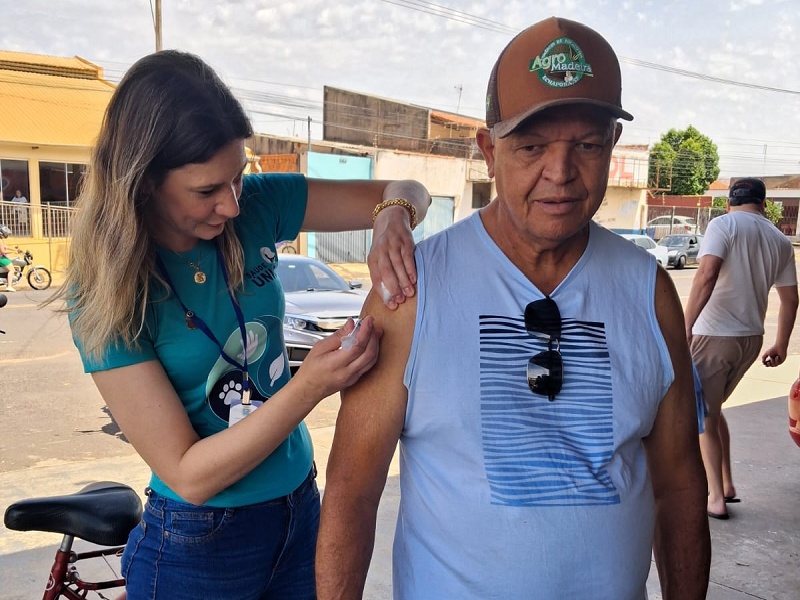 Vigilância em Saúde leva vacinação e ações educativas ao Cidadania Itinerante na quinta-feira, 06