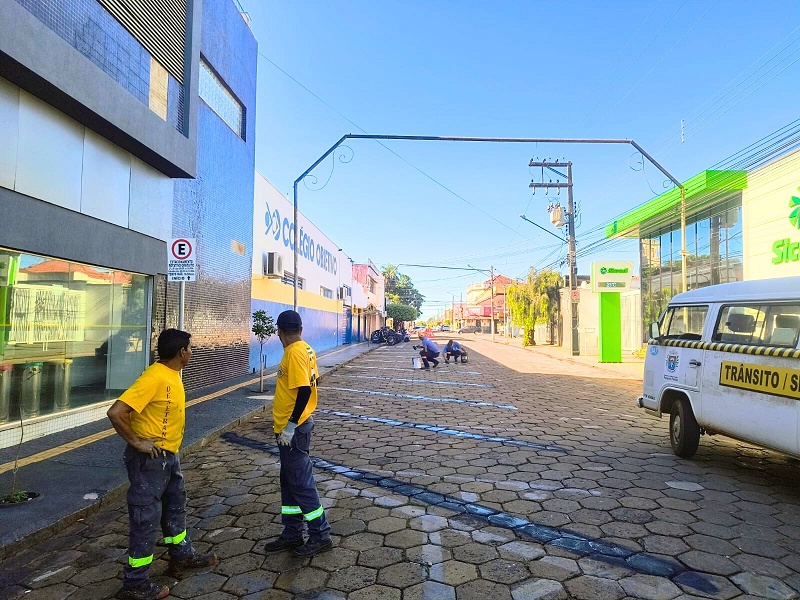 Paraguaçu Paulista inicia mudanças no Centrão para reforçar segurança e modernizar o trânsito