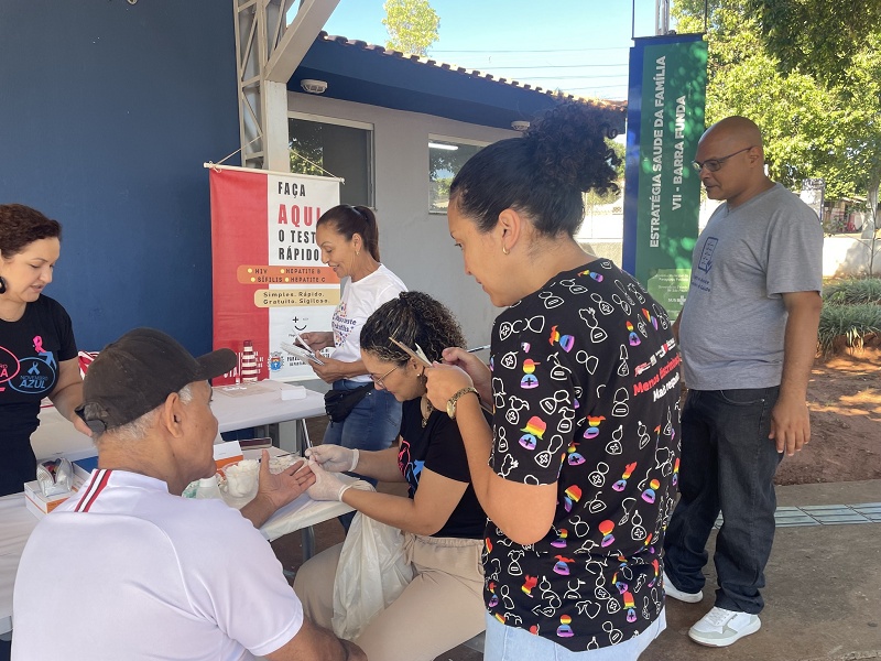 Campanha Fique Sabendo realiza testes rápidos e ações de prevenção na Barra Funda VII