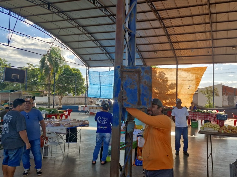 Iluminação da Feira da Lua é totalmente restabelecida pela Prefeitura de Paraguaçu