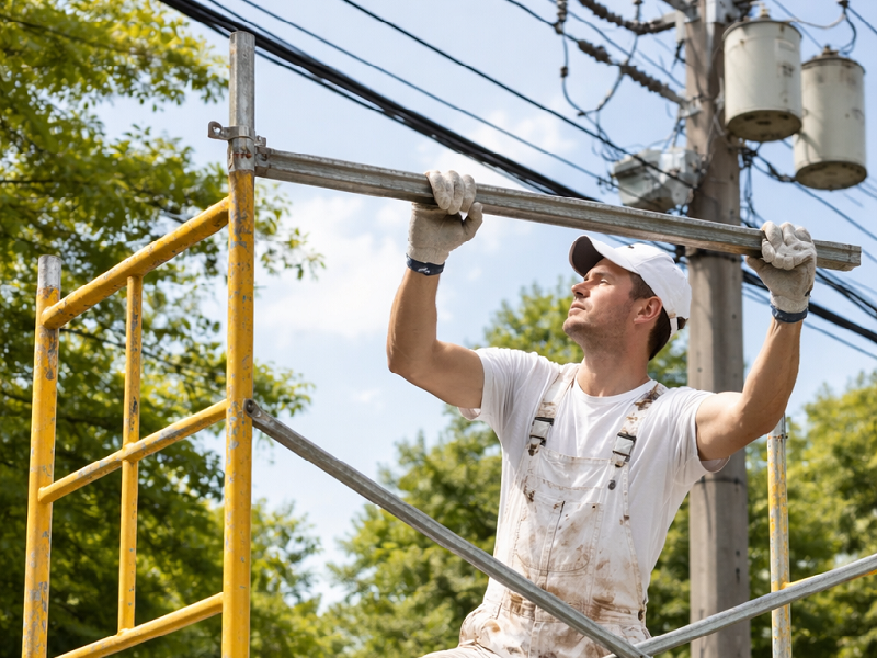 Energisa orienta sobre os riscos de acidentes elétricos durante reforma a manutenção predial