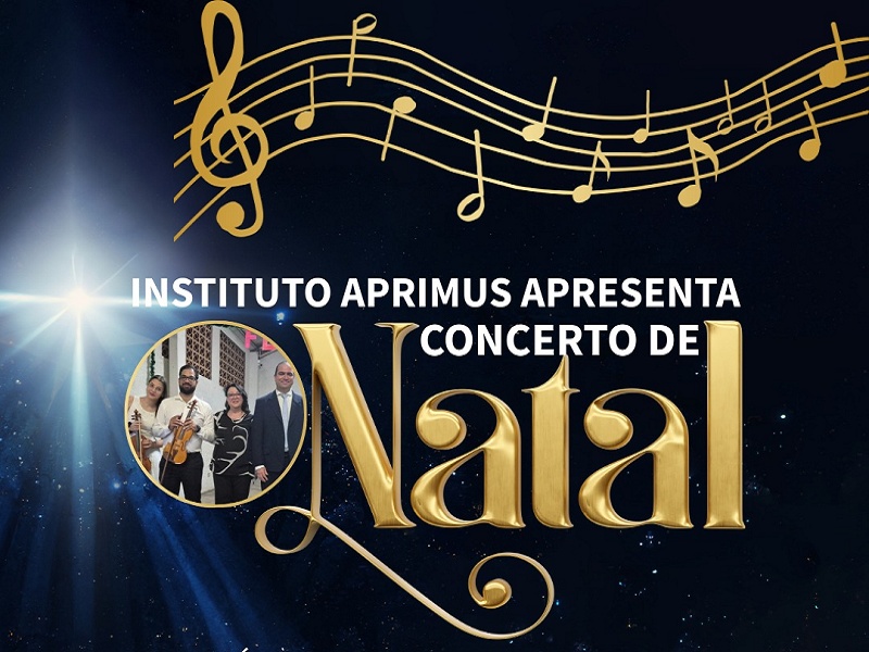 Concerto com canções de Cinema e Natal será nesta segunda-feira (22) em Paraguaçu