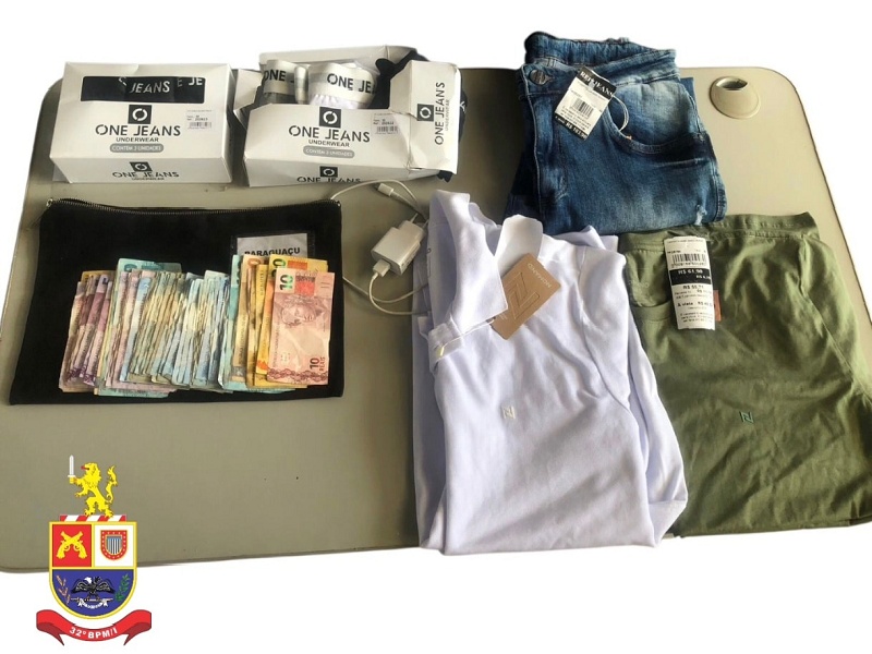 Homem é preso após furto a loja em Paraguaçu Paulista