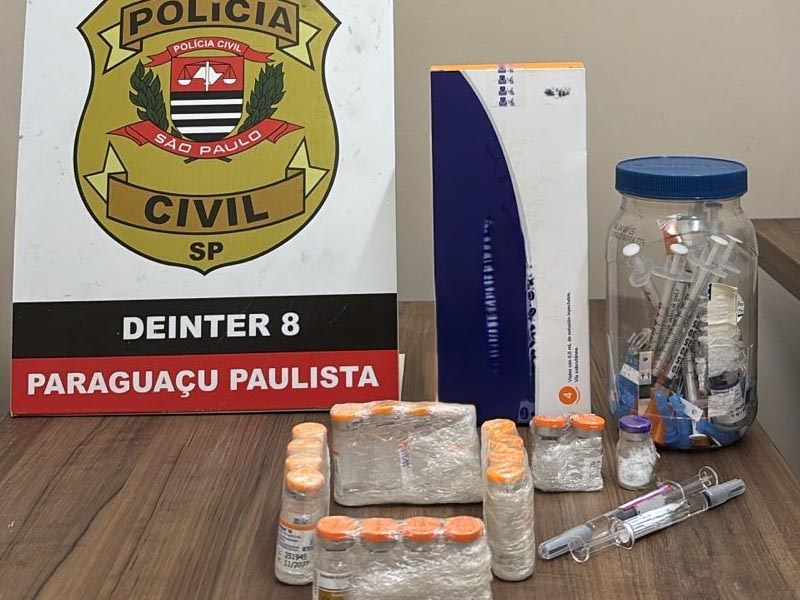 Dois são presos após serem flagrados vendendo clandestinamente canetas emagrecedoras em Paraguaçu