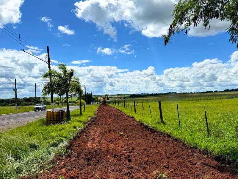 Começam as obras da nova ciclovia na Hissagy Marubayashi