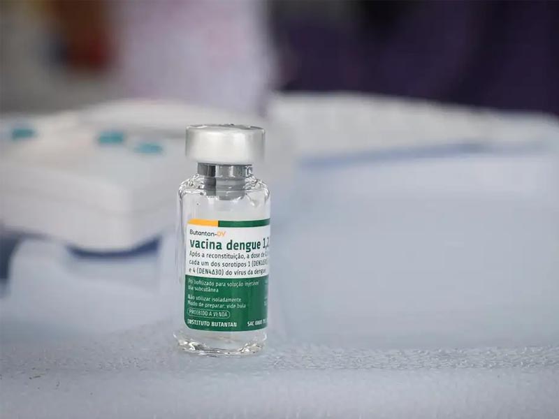Butantan antecipa entrega de 1,3 mi de vacinas contra dengue ao SUS