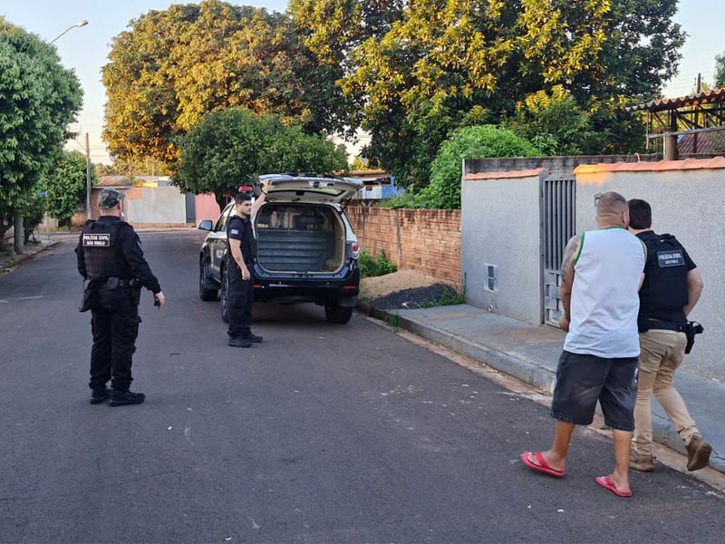 Operação policial prende suspeitos de tráfico e lavagem de dinheiro em Rancharia