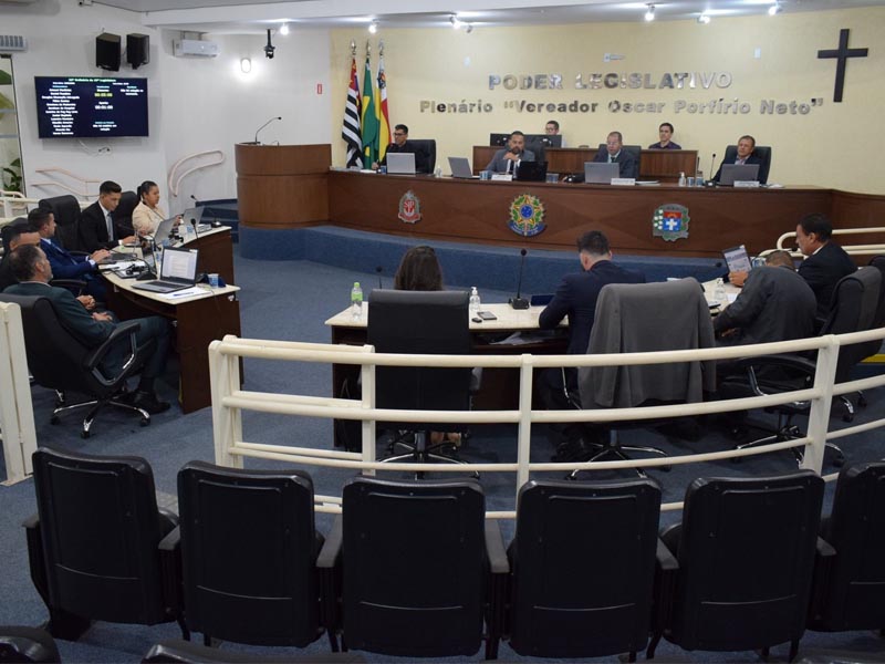 Vereadores reúnem-se na próxima segunda-feira, dia 16