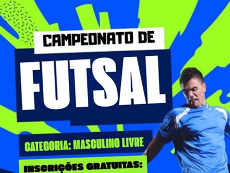 Campeonato Municipal de Futsal abre inscrições em Paraguaçu Paulista