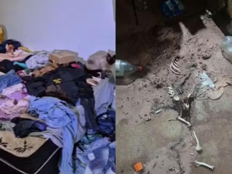 Criança é resgatada com pulgas no corpo e em casa com lixo e ossada de animal em Assis