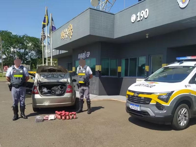 Trio de estrangeiros é preso com mais de 400 produtos furtados de estabelecimento de Assis