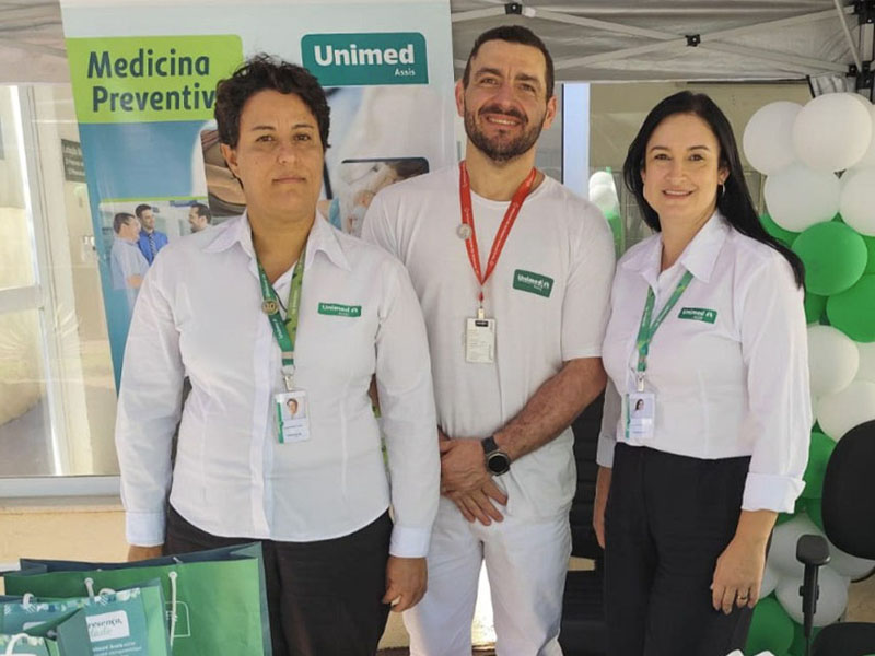 Unimed participa da SIPAT da Biorigin com ações de saúde e prevenção