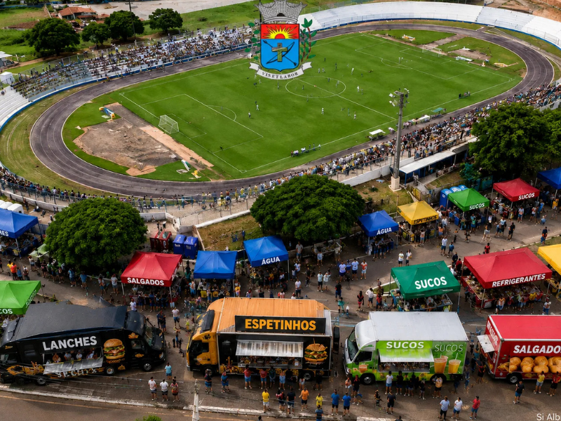 Copa de Futebol de Base em Paraguaçu terá espaço gratuito para ambulantes