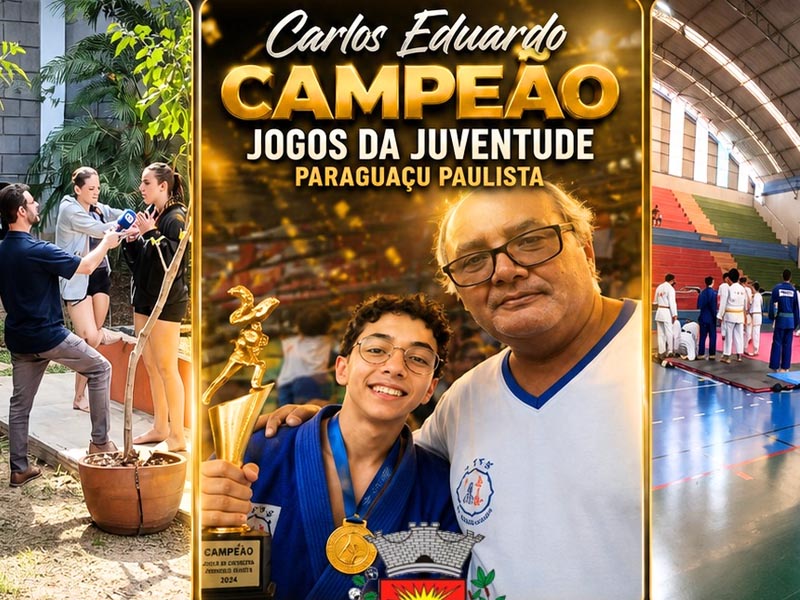 Paraguaçu Paulista brilha no judô e conquista ouro nos Jogos Abertos da Juventude
