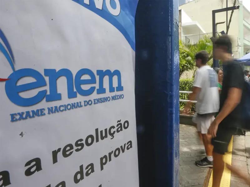 Enem terá inscrição automática para alunos do 3º ano da rede pública