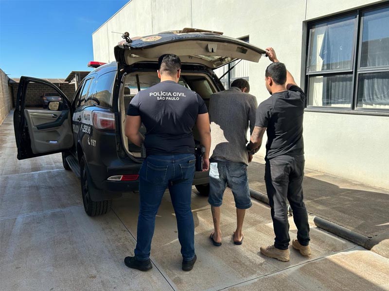 Polícia Civil prende suspeito de furtar comércios em Paraguaçu Paulista
