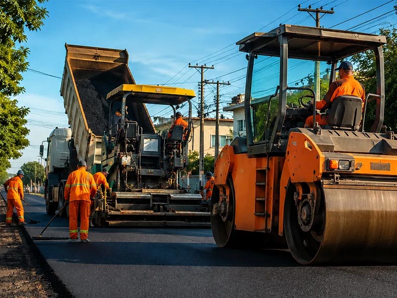 Prefeitura avança com pavimentação e leva mais qualidade de vida para moradores do Jardim Bela Vista