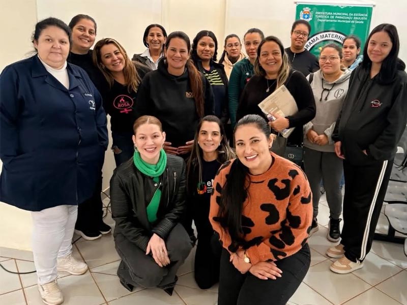 Mães do Programa Maternidade Real participam de mais um encontro do curso