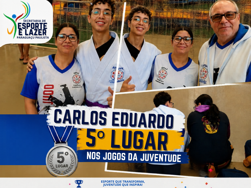 Atleta de Paraguaçu Paulista conquista 5º lugar na Final Estadual dos Jogos da Juventude