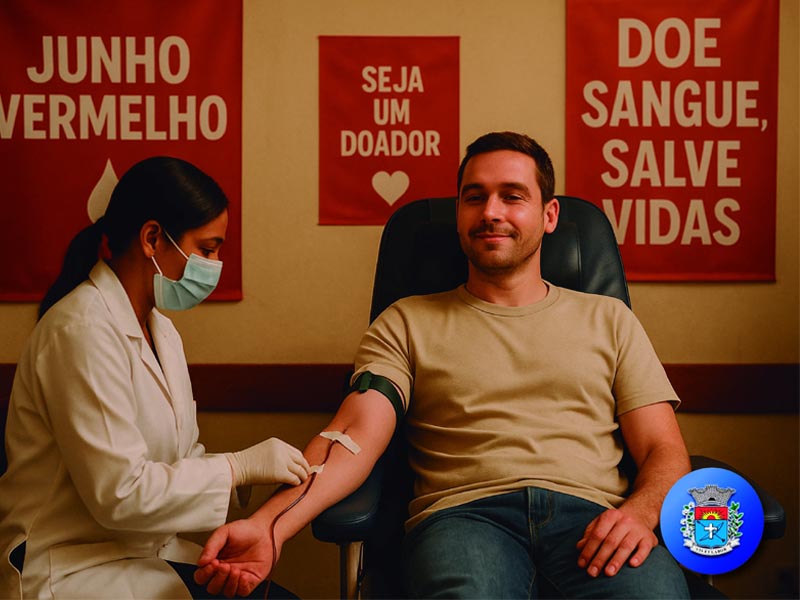 Campanha Junho Vermelho incentiva a doação de sangue e reforça a importância do ato