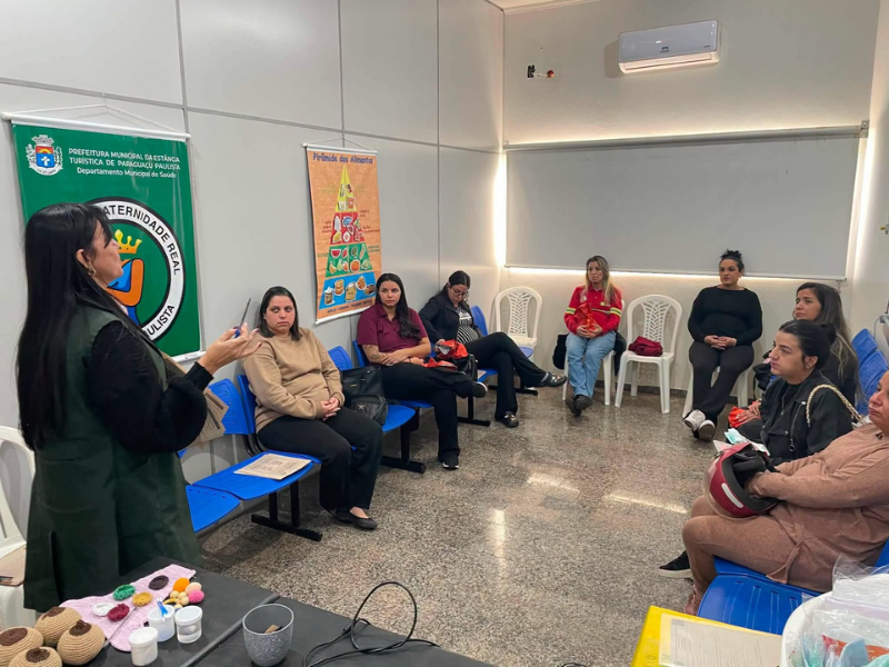 Programa Maternidade Real promove novo encontro com orientações para gestantes em Paraguaçu Paulista