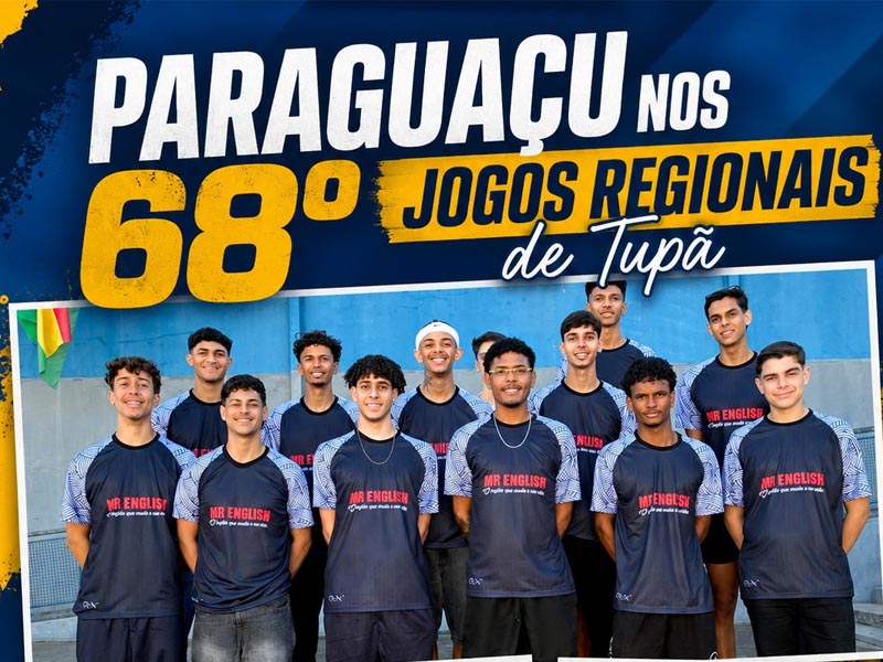 Delegações de Paraguaçu iniciam caminhada nos 68º Jogos Regionais de Tupã