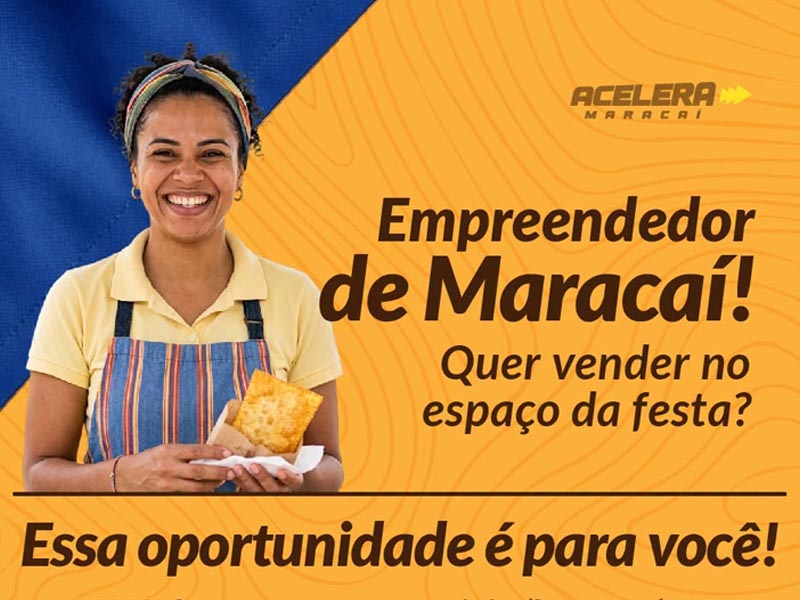 Maracaí reserva vagas gratuitas para comerciantes locais na Festa do Menino da Tábua