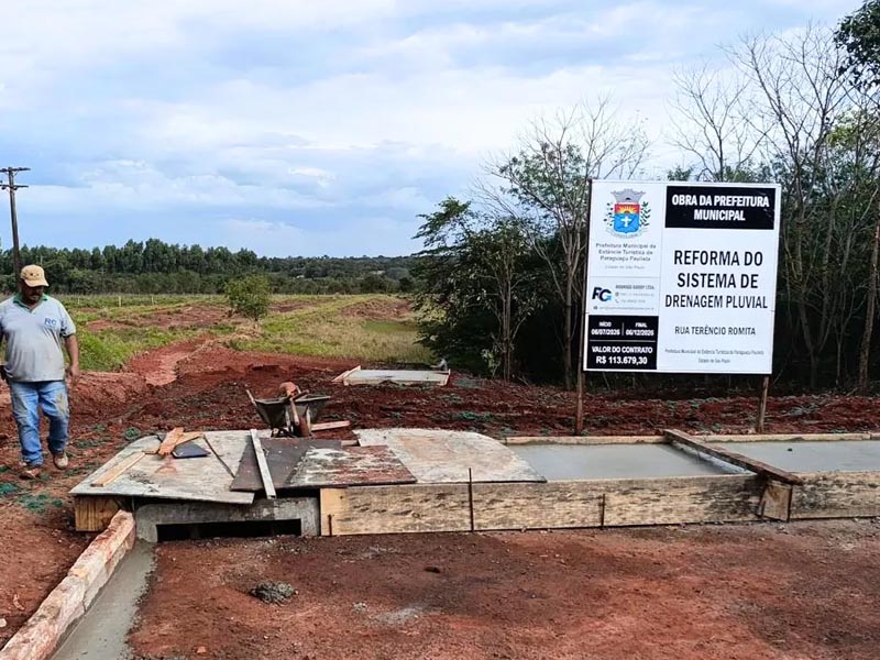 Prefeitura recupera sistema de drenagem e garante mais segurança aos moradores do Aldo Paes Leme
