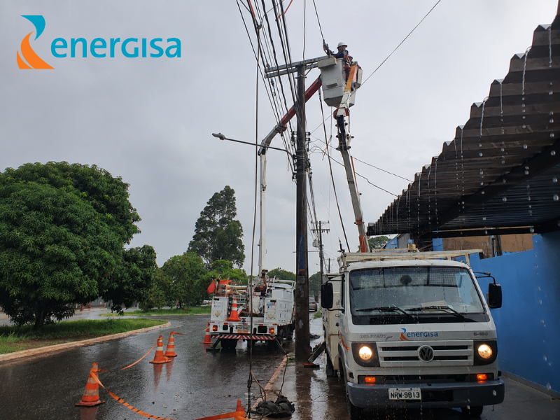 Energisa reforça atendimento prioritário durante temporais e orienta clientes sobre cadastro
