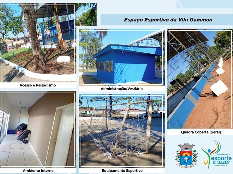 Quadra da Vila Gammon passa por revitalização e melhorias