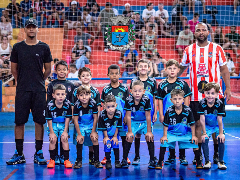 Campeonato Municipal de Futsal Infantil tem rodada com muitos gols e disputas acirradas