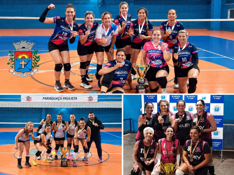 I Copa de Voleibol Feminino +25 reúne esporte e solidariedade em Paraguaçu Paulista