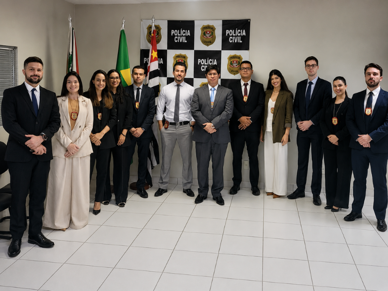 Polícia Civil recebe nove novos delegados e reforça efetivo em seis cidades da região de Assis