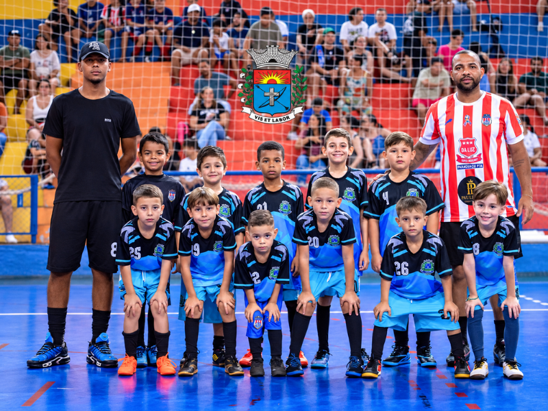 Futsal Infantil tem quatro partidas nesta terça-feira no Ginásio Padilha