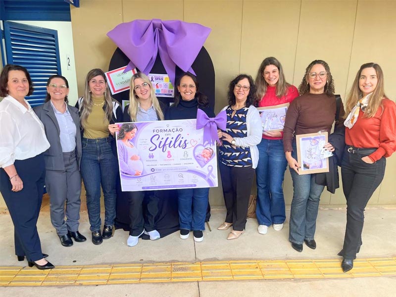 Profissionais da saúde de Paraguaçu Paulista participam de formação sobre sífilis com GVE Estadual