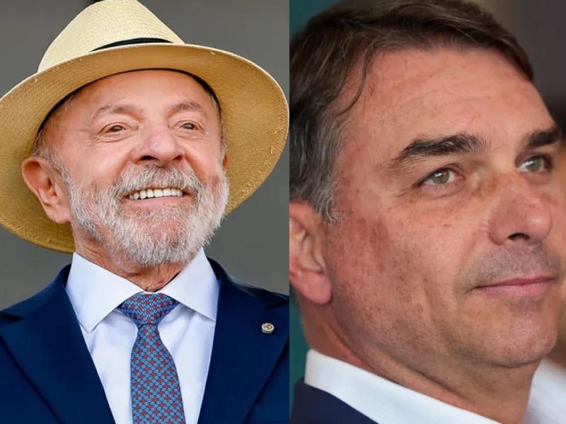 Flávio Bolsonaro e Lula vão para o 2º turno para a disputa pela presidência
